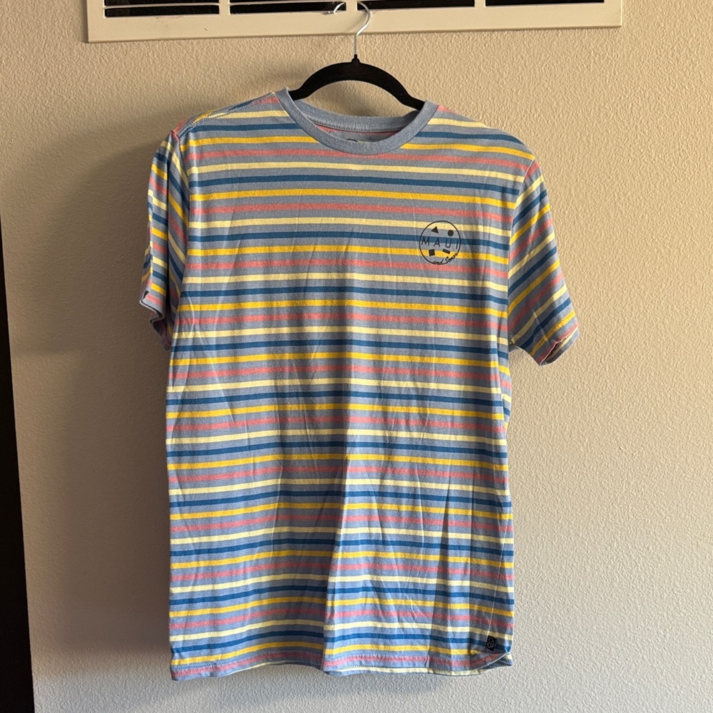 Maui and Sons Multicolor Striped Tee